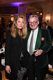 Dr. Georg Ullmann mit Frau Corinna. Chaim Sheba Medical Center Charity Gala, A hot Party in the Snow, im Carlton Hotel, St Moritz am 16.02.2019 © Foto: BrauerPhotos / G.Nitschke